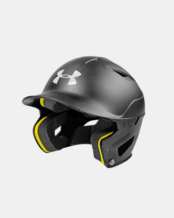 Adult UA Converge Shadow Matte Batting Helmet, Black, pdpMainDesktop image number 0